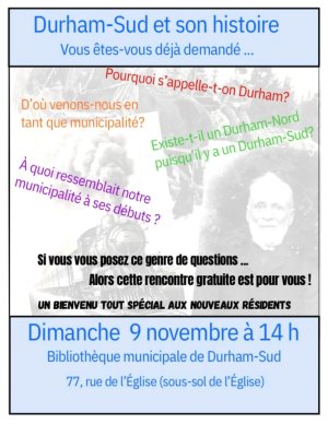 Durham-Sud et son histoire