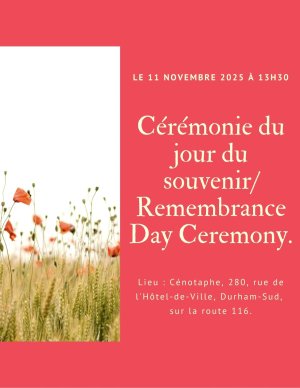 jour du souvenir 2025