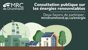 Consultation publique sur les énergies renouvelables