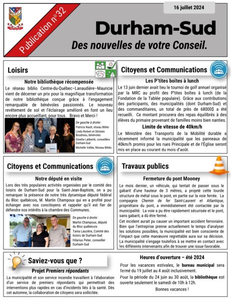 Édition de juillet 2024
