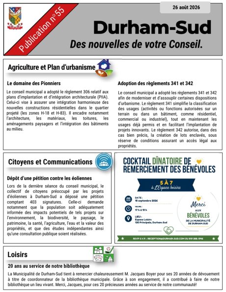 Édition d'août 2026