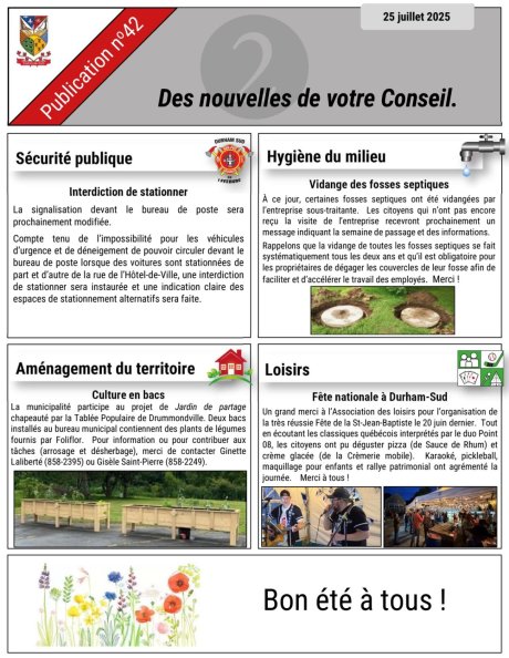 Édition de juillet 2025