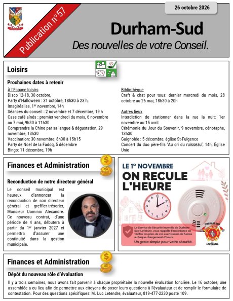 Édition d'octobre 2026
