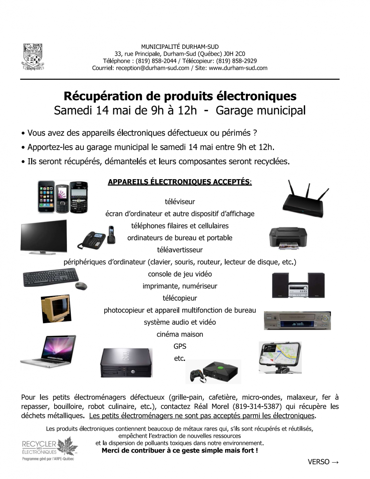 Collecte des électroniques 2022