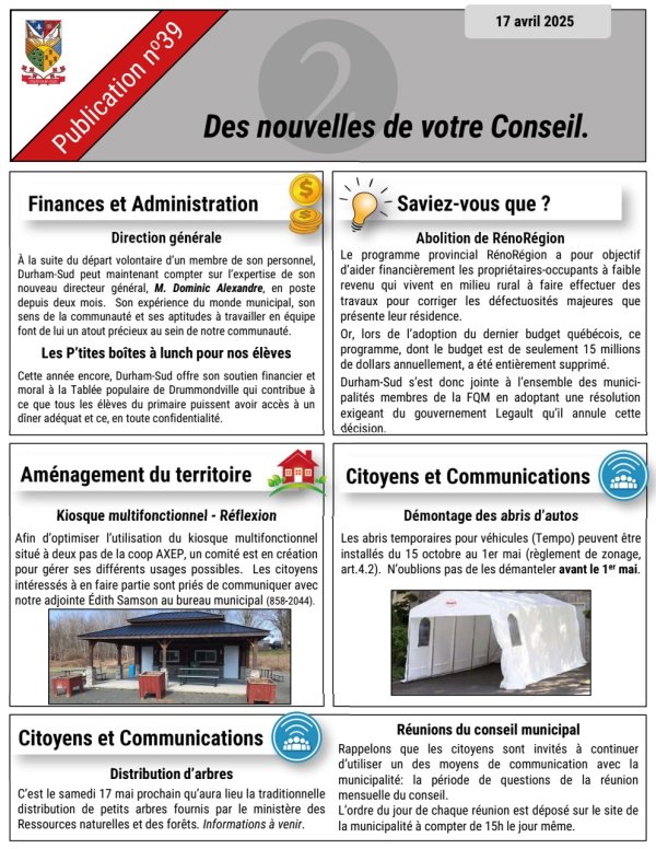 Édition d'avril 2025