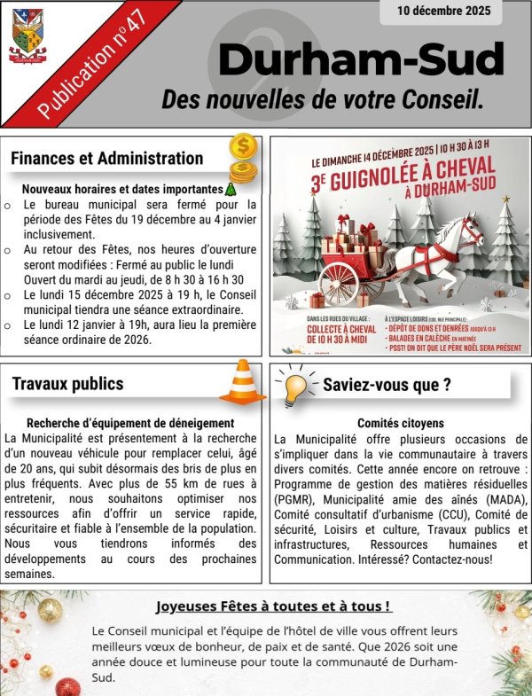 Édition décembre 2025