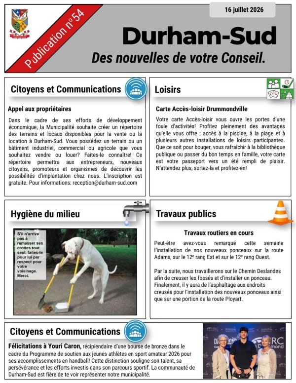 Édition de juillet 2026 page 1