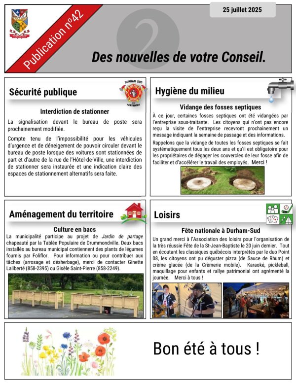 Édition de juillet 2025
